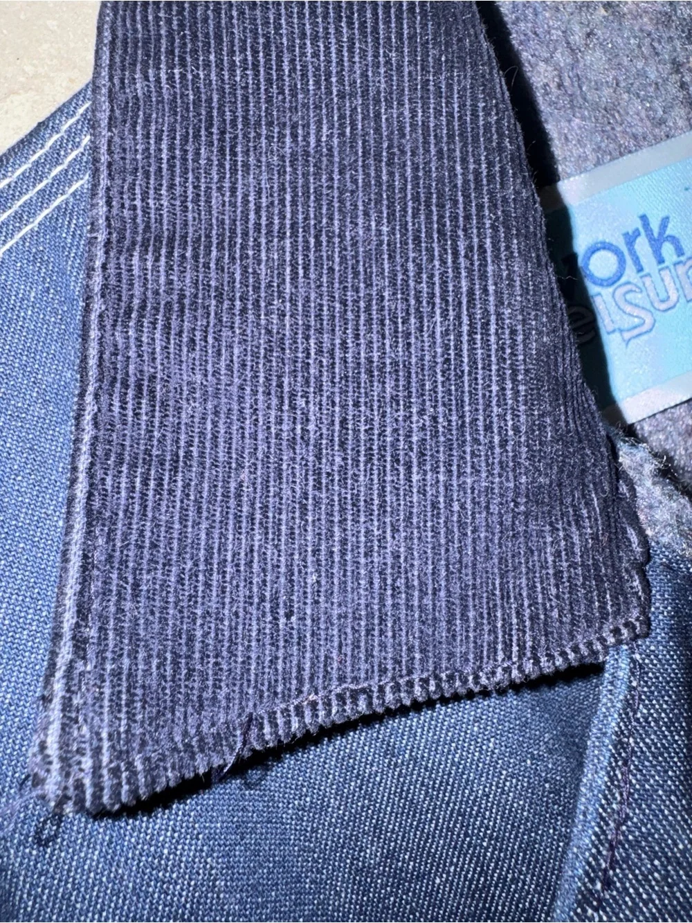 Vintage Sears Navy Denim Chore Jacket